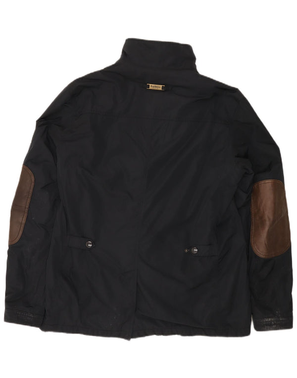 BARBOUR Giacca multiuso da uomo UK 40 Large Nero Poliestere