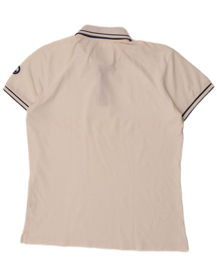 Polo da uomo North Sails 2XL in cotone a righe bianche
