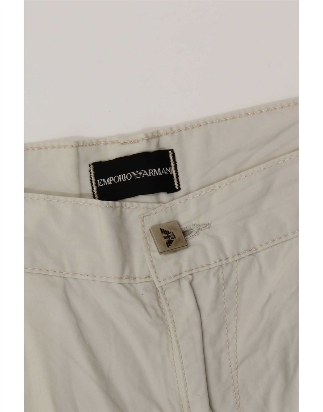 Pantaloncini cargo da uomo Emporio Armani W34 grandi grigi