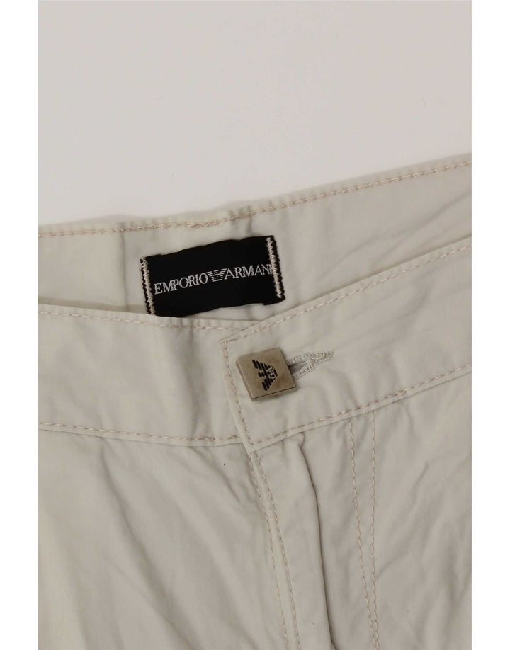 Pantaloncini cargo da uomo Emporio Armani W34 grandi grigi