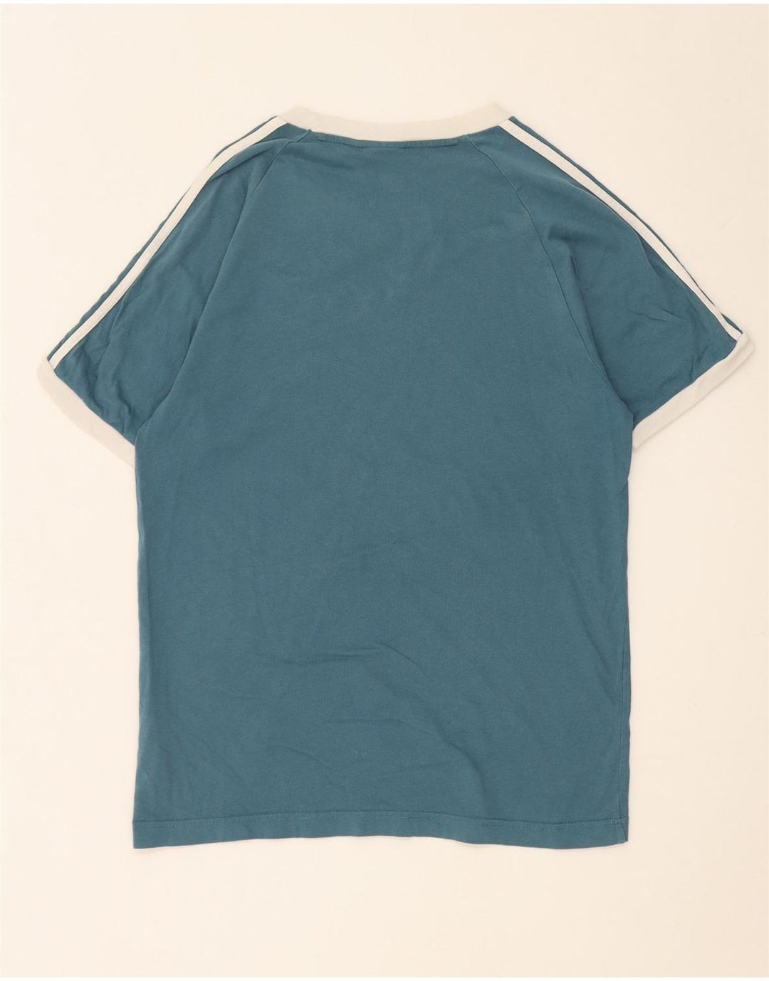T-shirt da uomo ADIDAS Top blu medio in cotone