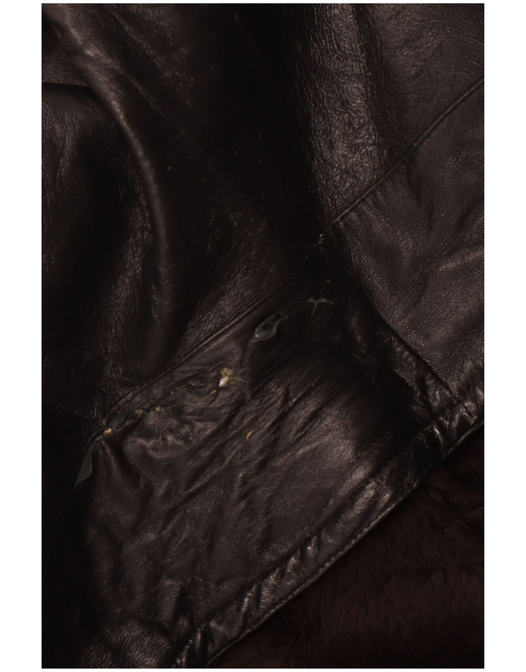 Soprabito doppiopetto da uomo VINTAGE UK 40 grande nero