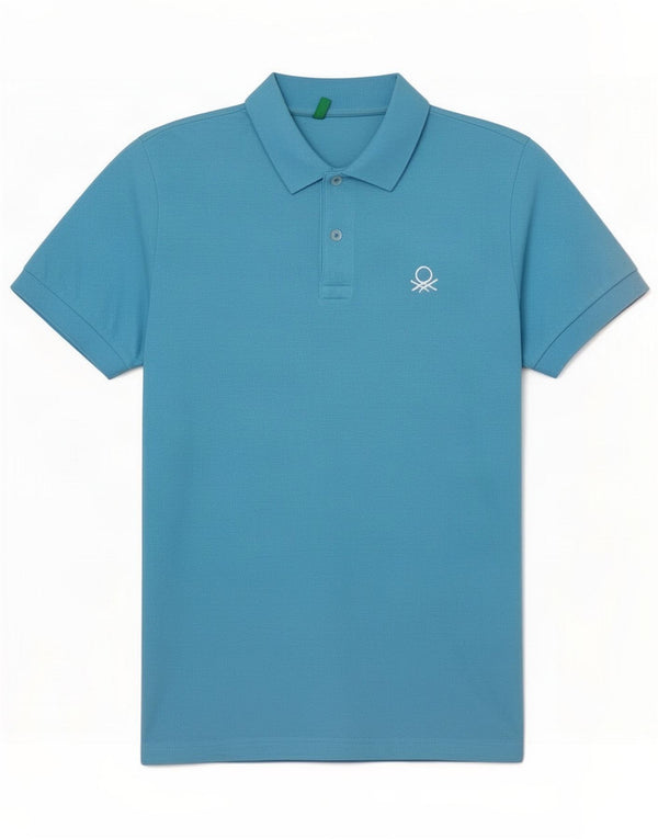 Polo da uomo Benetton Small Blu