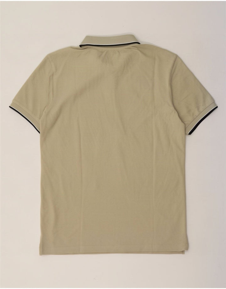 Polo da uomo Kappa grande in cotone kaki