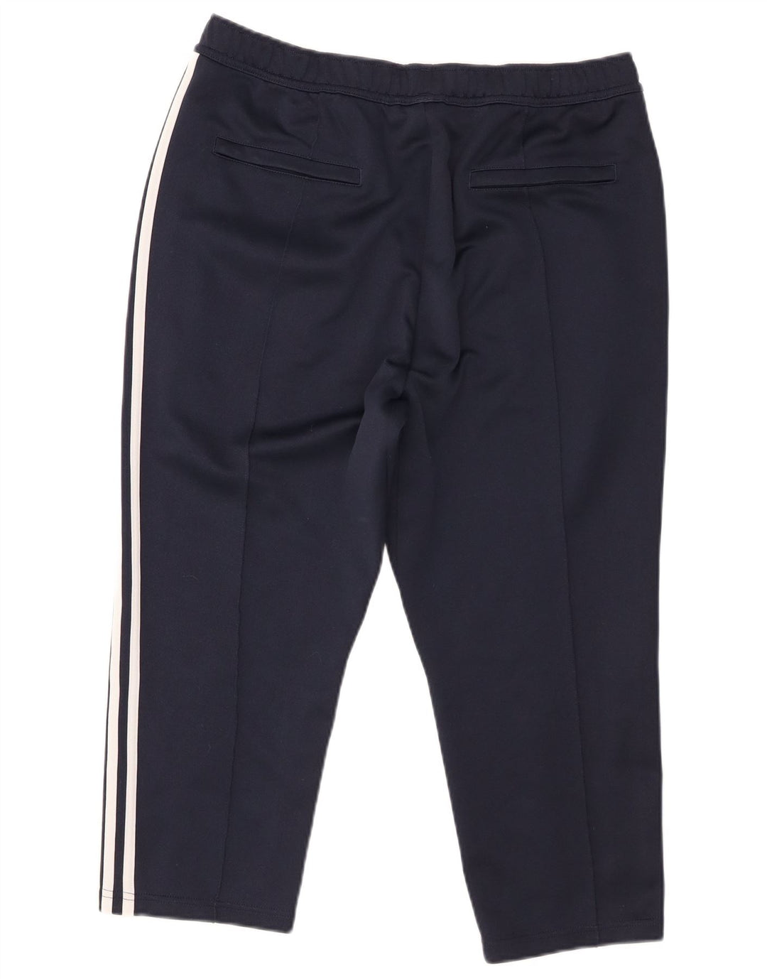 Pantaloni da tuta corti da uomo Adidas Large in poliestere blu navy