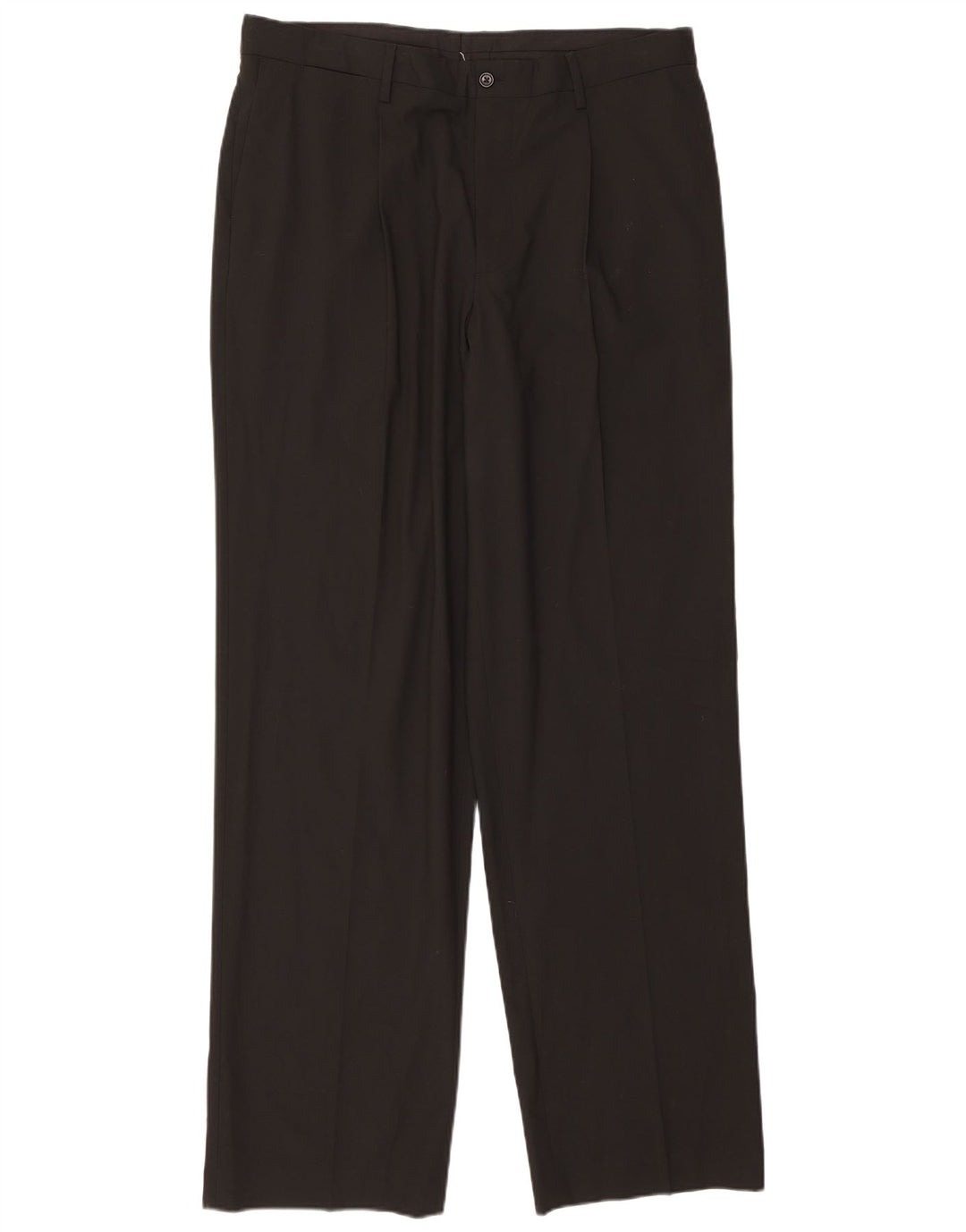 NAUTICA Pantaloni da abito da uomo con vestibilità classica Rigger Pegged W36 L34 neri