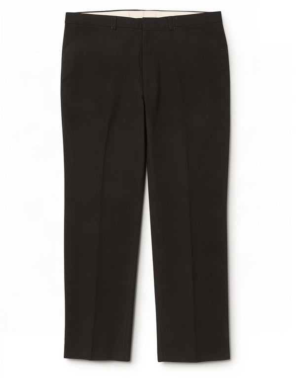 Pantaloni casual dritti da uomo Farah W38 L33 poliestere nero