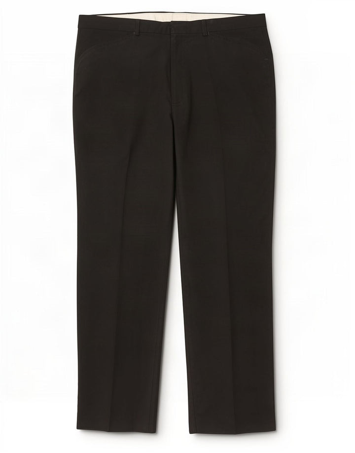 Pantaloni casual dritti da uomo Farah W38 L33 poliestere nero