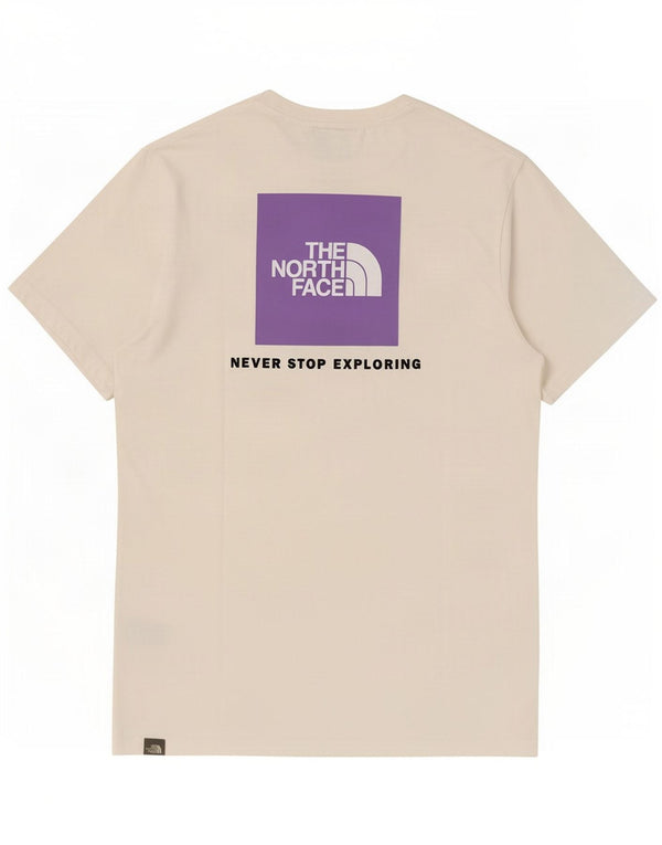 T-shirt grafica da uomo The North Face Top in cotone bianco medio