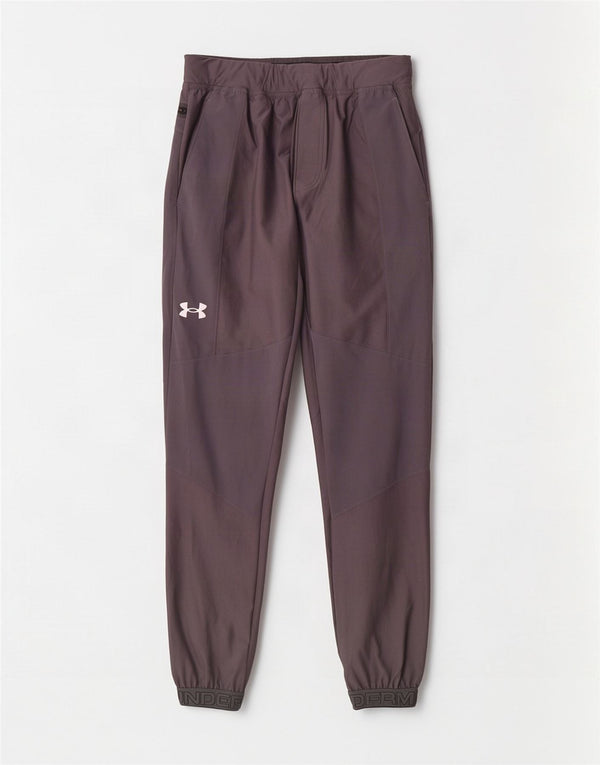 Pantaloni da tuta con grafica da uomo Under Armour Pantaloni da jogging Poliestere grigio medio