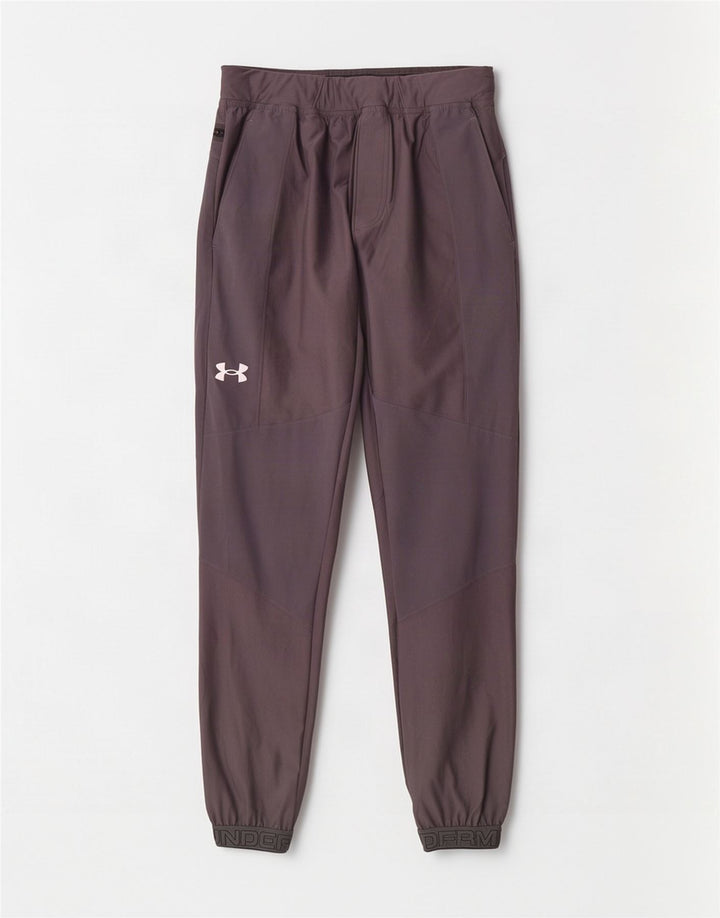 Pantaloni da tuta con grafica da uomo Under Armour Pantaloni da jogging Poliestere grigio medio