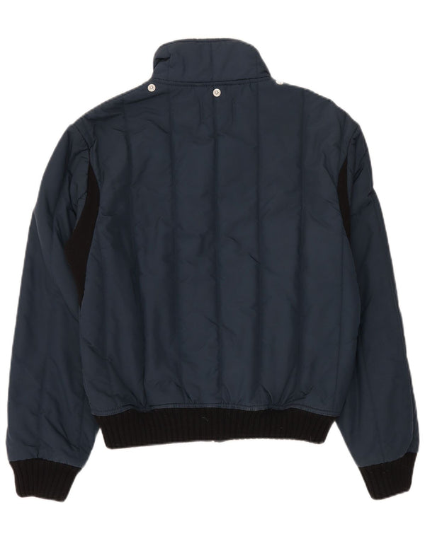 REFRIGIWEAR Giubbotto bomber da uomo UK 36 Small Blu Navy Poliammide