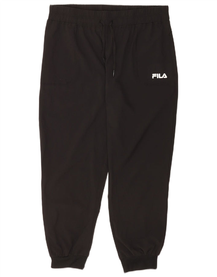 Pantaloni da tuta da donna Fila Joggers UK 12 Medium Nero Poliestere