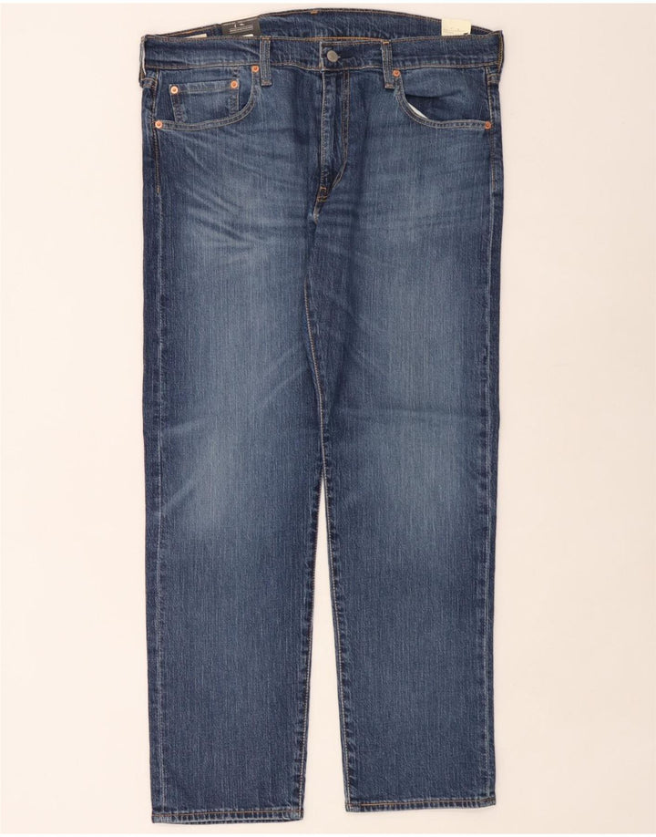 Levi's Uomo 502 Jeans affusolati W36 L32 Cotone blu