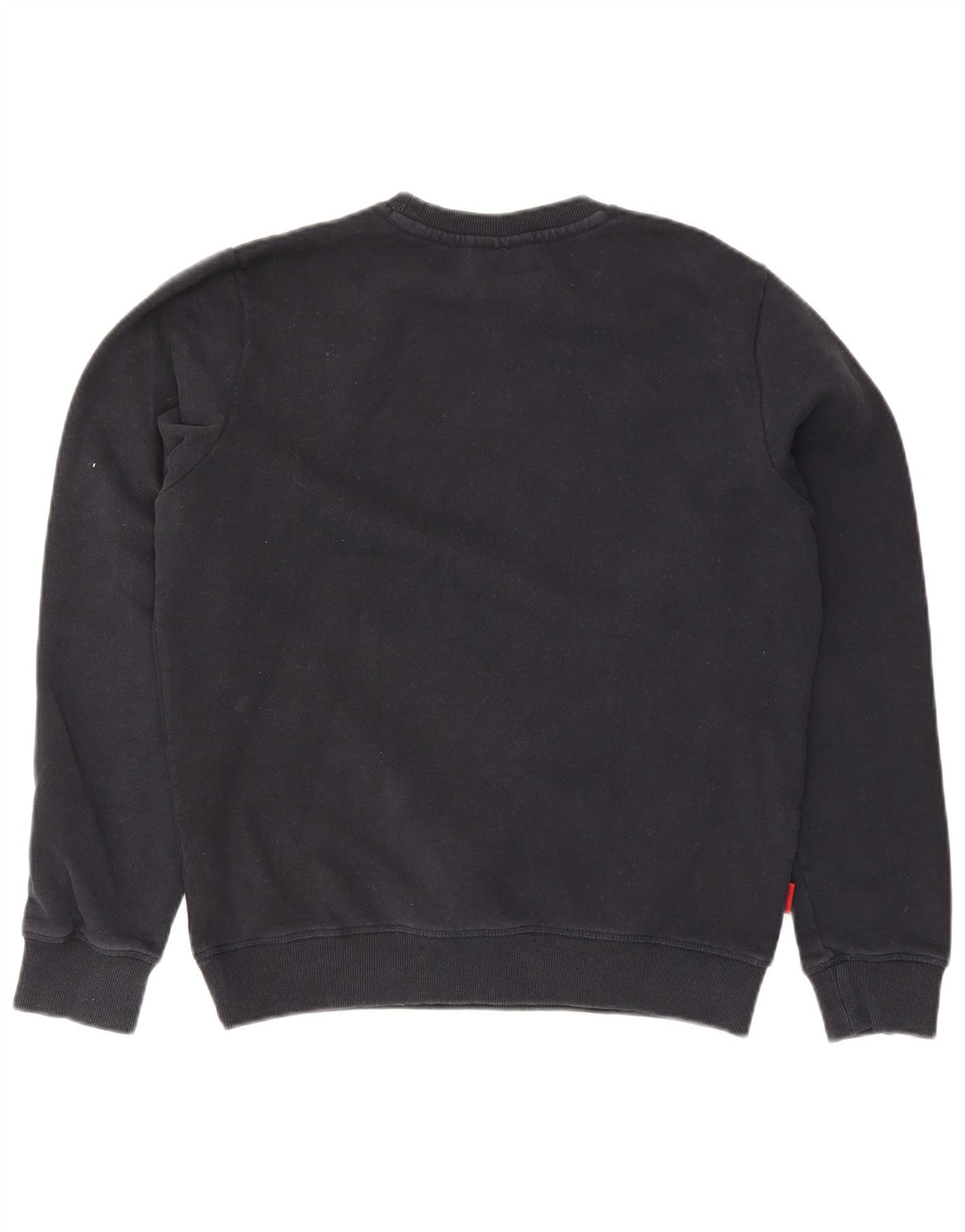 Felpa da uomo Superdry Maglione grande in cotone blu navy