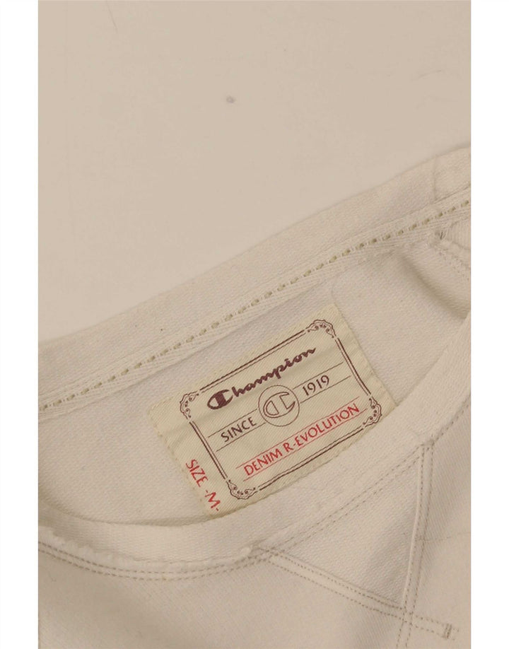 Felpa da donna Champion Jumper UK 14 Medium White