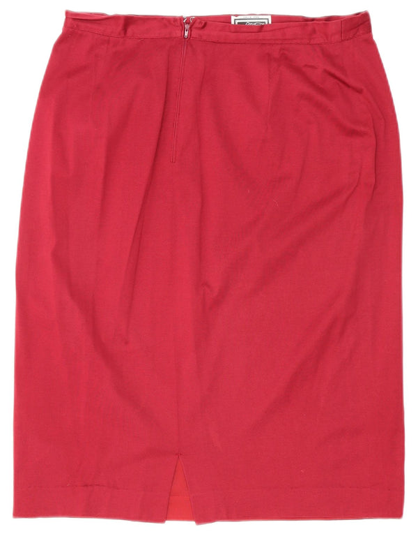 Gonna a tubino da donna Luisa Spagnoli IT 48 XL W34 Bordeaux