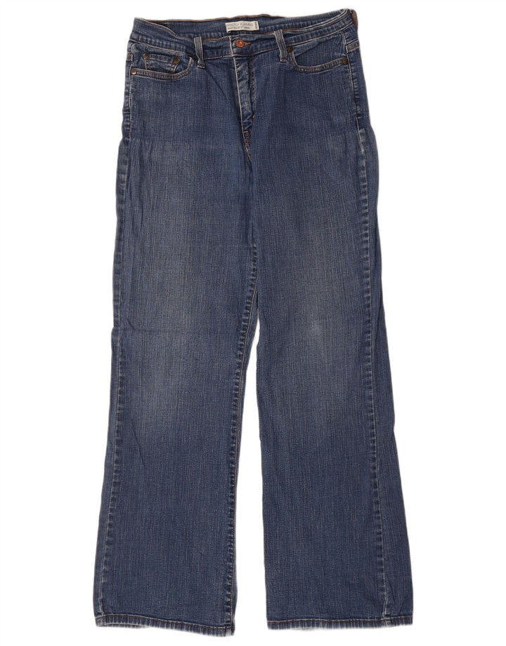 Levi's Donna 512 Jeans Bootcut Perfettamente Dimagranti W32 L31 Blu