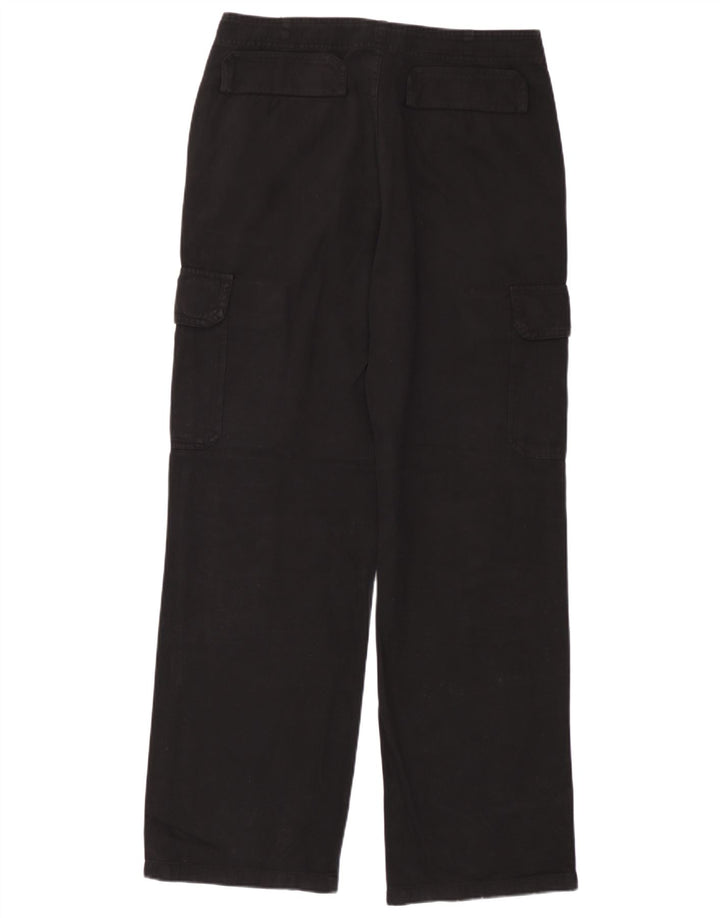 Pantaloni cargo dritti da donna Zara EU 40 medi W30 L30 neri