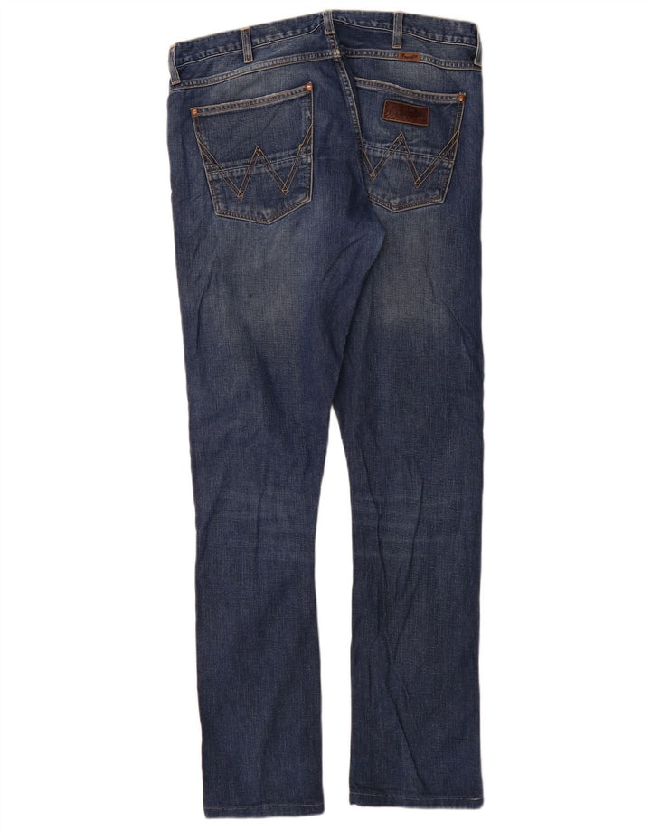 Jeans Wrangler Uomo 4 RRB Slim W34 L34 Cotone Blu