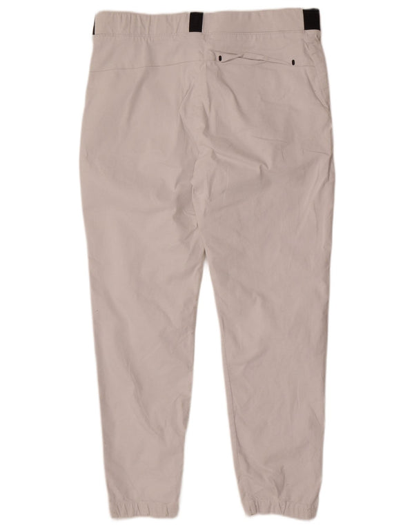 Pantaloni chino skinny da uomo Zara grandi W32 L26 in cotone bianco sporco