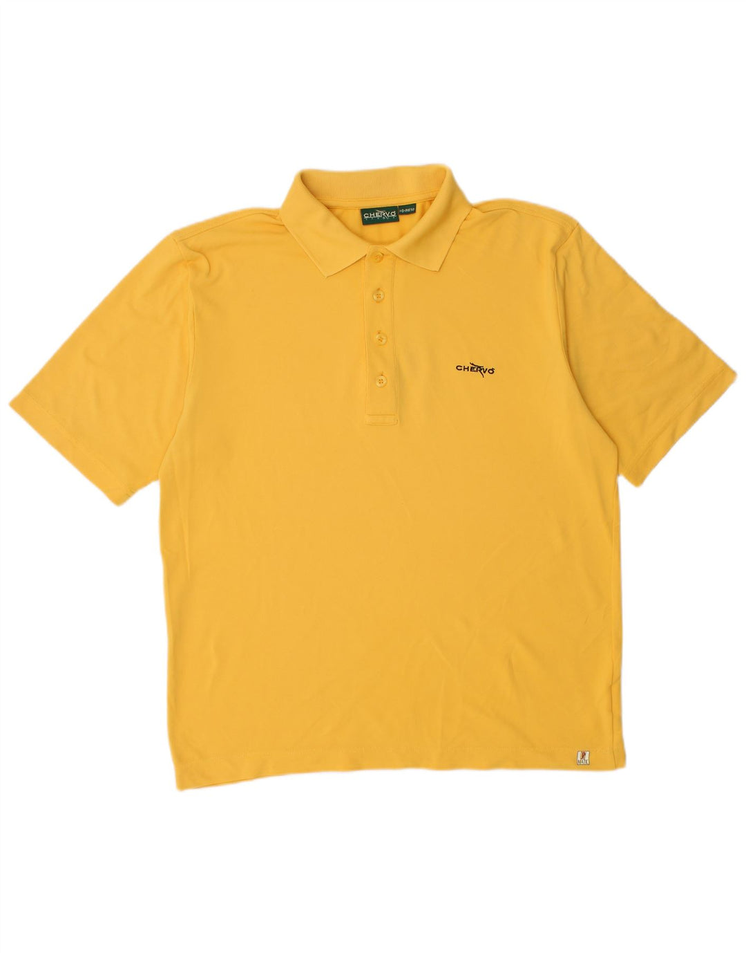 Polo Uomo Chervo IT 50 Medium Giallo Poliammide