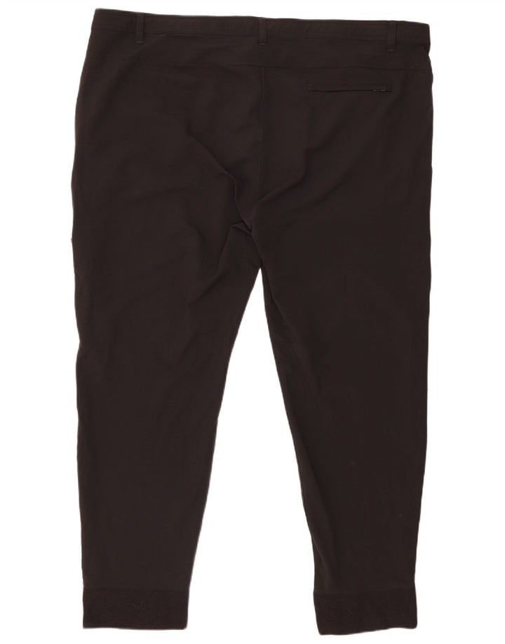 Pantaloni cargo slim da donna RUSSELL ATHLETIC 2XL W32 L30 poliestere nero