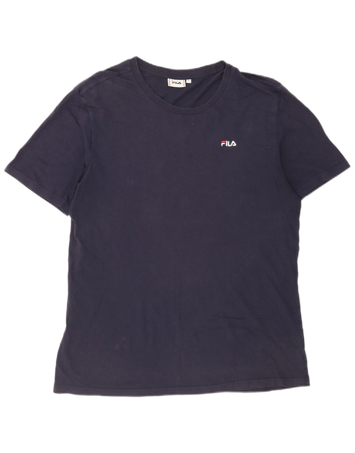 Maglietta Fila da uomo Top Large Blu Navy