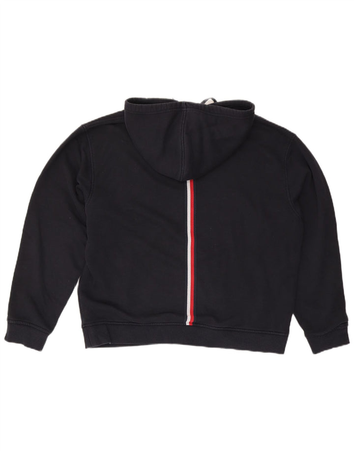Maglione con cappuccio oversize da donna Tommy Hilfiger UK 14 medio blu navy
