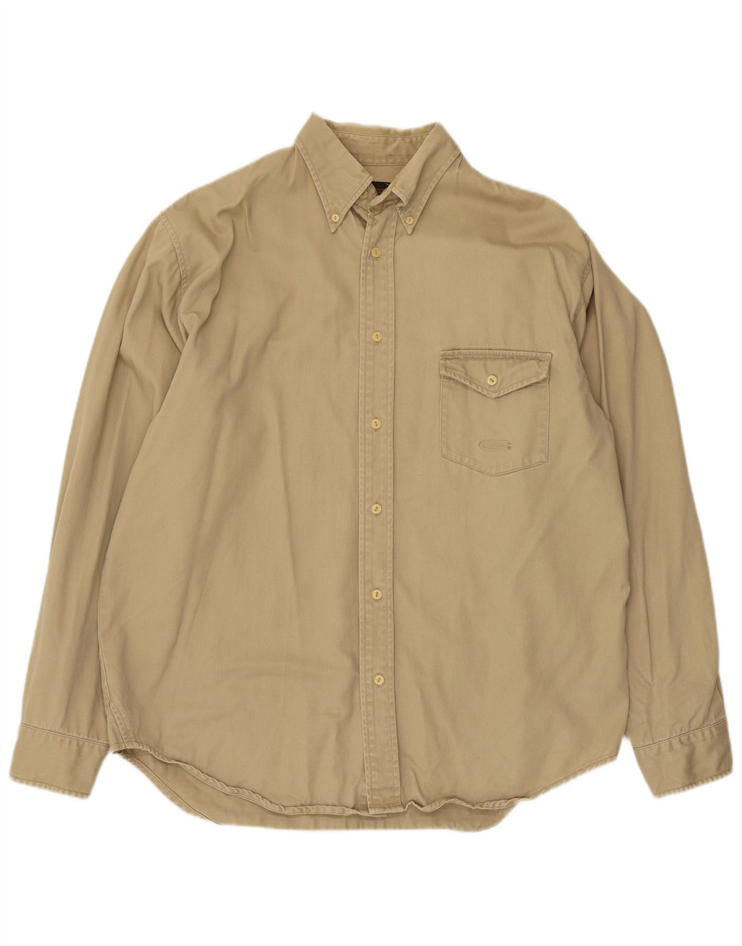 Camicia da uomo G-Star XL Cotone gessato beige