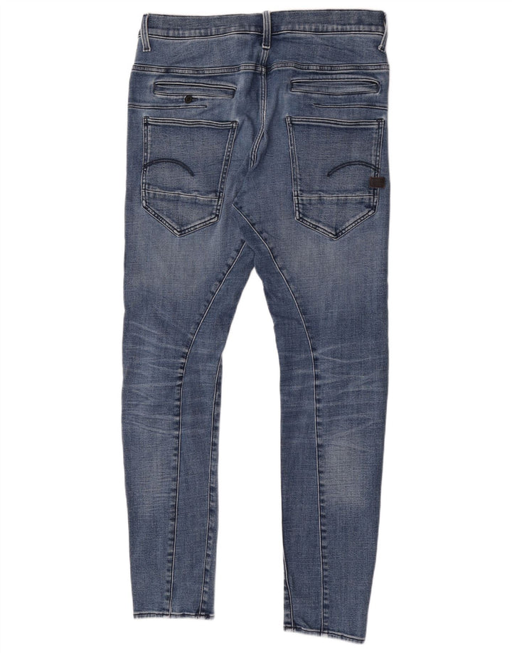 Jeans slim invecchiati da uomo G-Star W34 L32 Blu