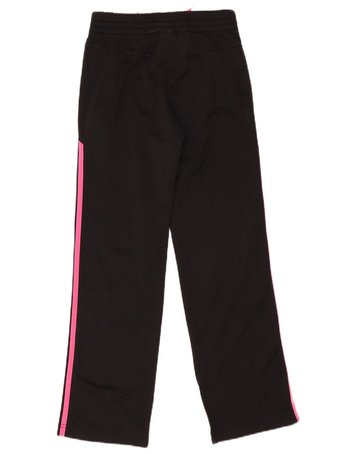 Pantaloni della tuta da bambina ADIDAS 11-12 anni in poliestere nero