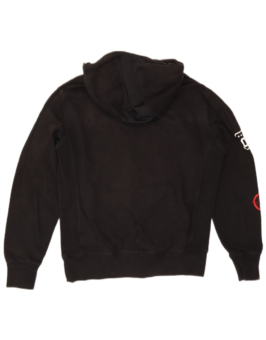Felpa con cappuccio grafica da uomo Superdry Small nera