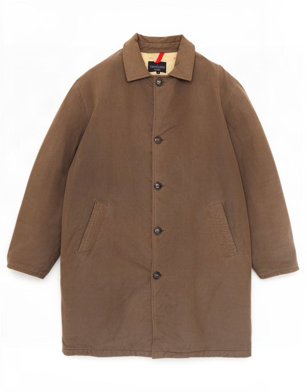Cappotto Uomo Trussardi IT 54 2XL Grigio