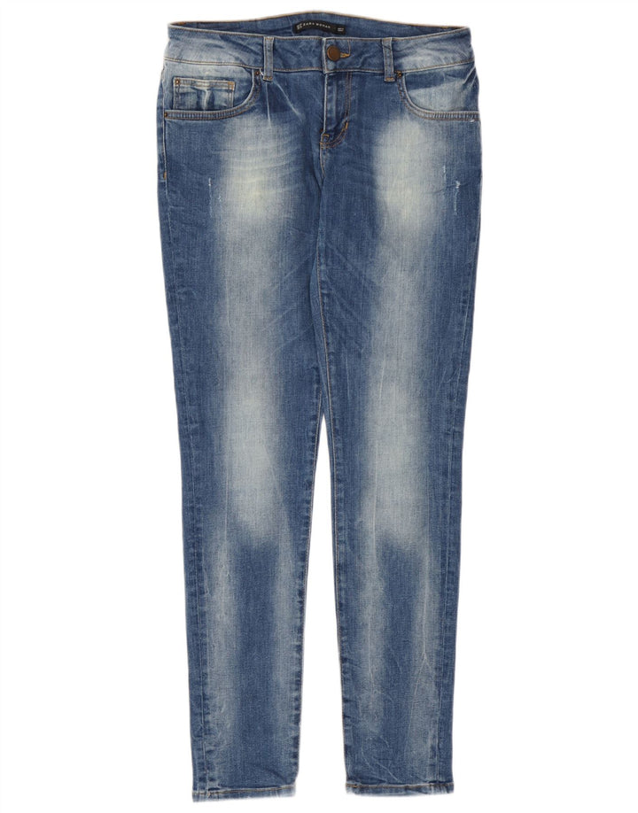 Jeans skinny da donna Zara EU 40 medi W30 L30 Blu