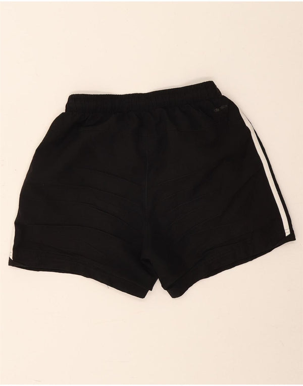 Pantaloncini sportivi Adidas Climalite da uomo piccoli in poliestere nero
