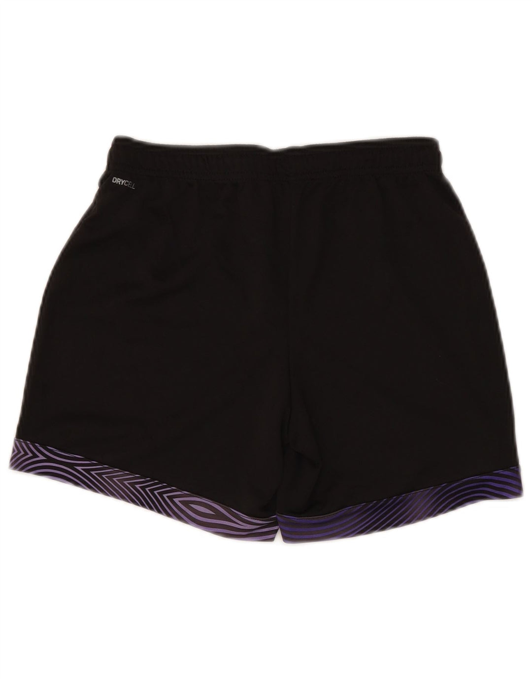 Pantaloncini sportivi PUMA da donna UK 10 Small Nero Poliestere geometrico