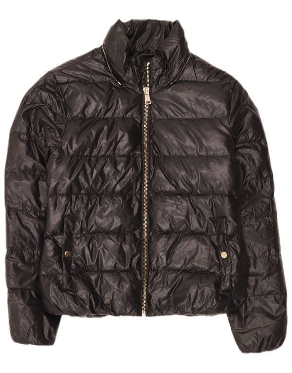 Giacca imbottita da donna Zara UK 14 grande nera