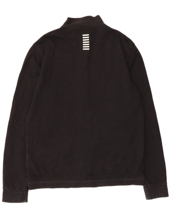 Giacca da tuta grafica da uomo Emporio Armani 2XL cotone nero