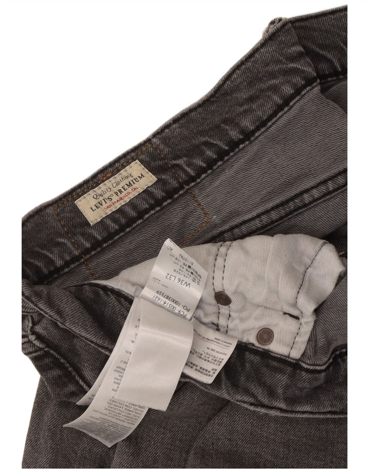 Levi's Uomo 514 Jeans dritti W36 L32 Cotone grigio classico