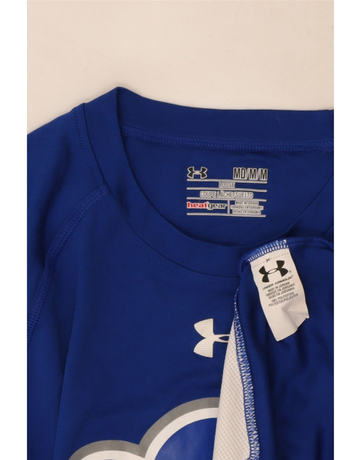 Maglietta grafica Under Armour da uomo Seton Hall Pirates blu medio