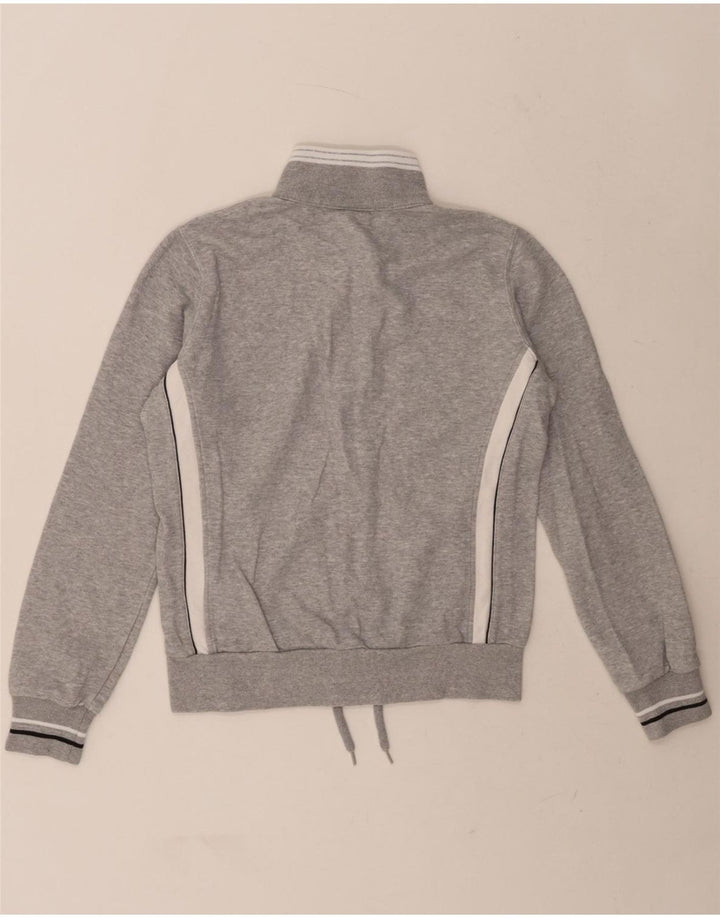 CHAMPION Womens Tracksuit Top Jacket UK 14 Medium Grey Cotton Vintage Champion and Second-Hand Champion from Messina Hembry 