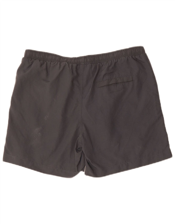 Pantaloncini da bagno da uomo Lotto Large in poliestere grigio