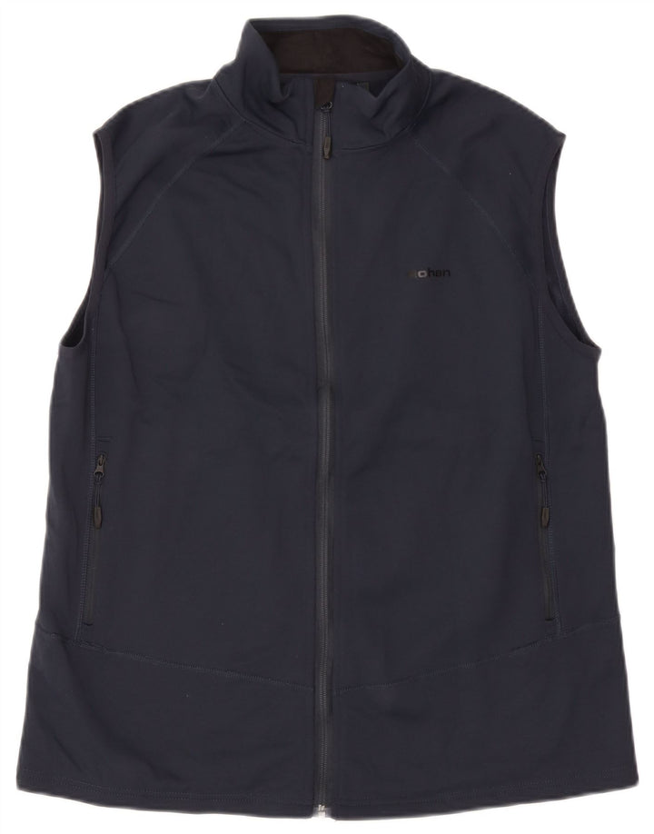 Giacca sportiva senza maniche da uomo Rohan, grande, in poliestere blu navy