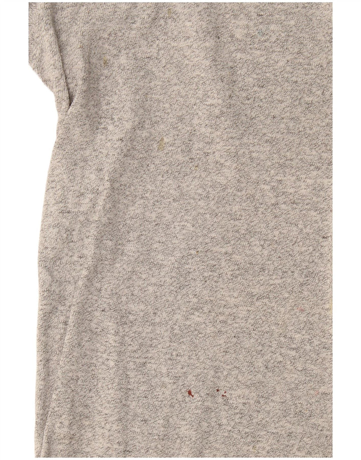 T-shirt da uomo Asics Top in cotone chiazzato grigio medio