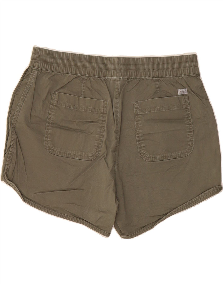 EDDIE BAUER Womens Casual Shorts US 6 Medium W30 Khaki Cotton Vintage Eddie Bauer and Second-Hand Eddie Bauer from Messina Hembry 