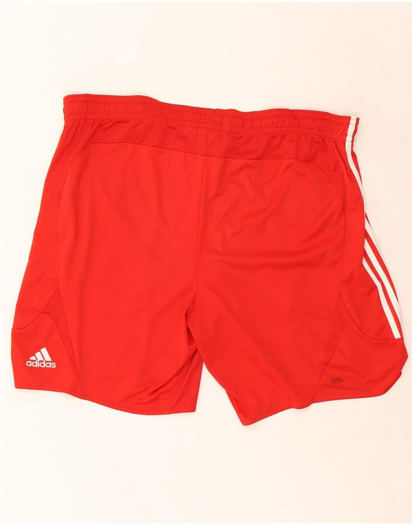 Pantaloncini sportivi Adidas da uomo Hamburg SV 2XL poliestere rosso
