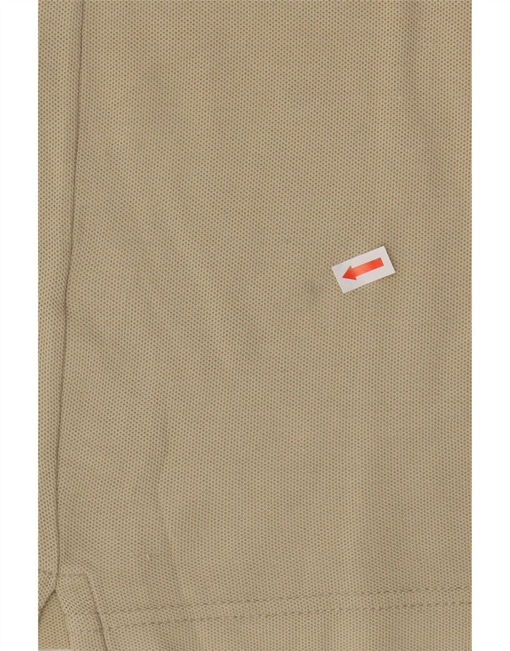 FILA Mens Polo Shirt IT 48 Medium Beige Cotton Vintage Fila and Second-Hand Fila from Messina Hembry 