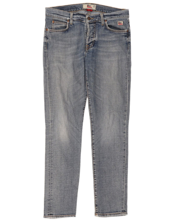 Jeans slim da donna Roy Rogers W34 L32 cotone blu