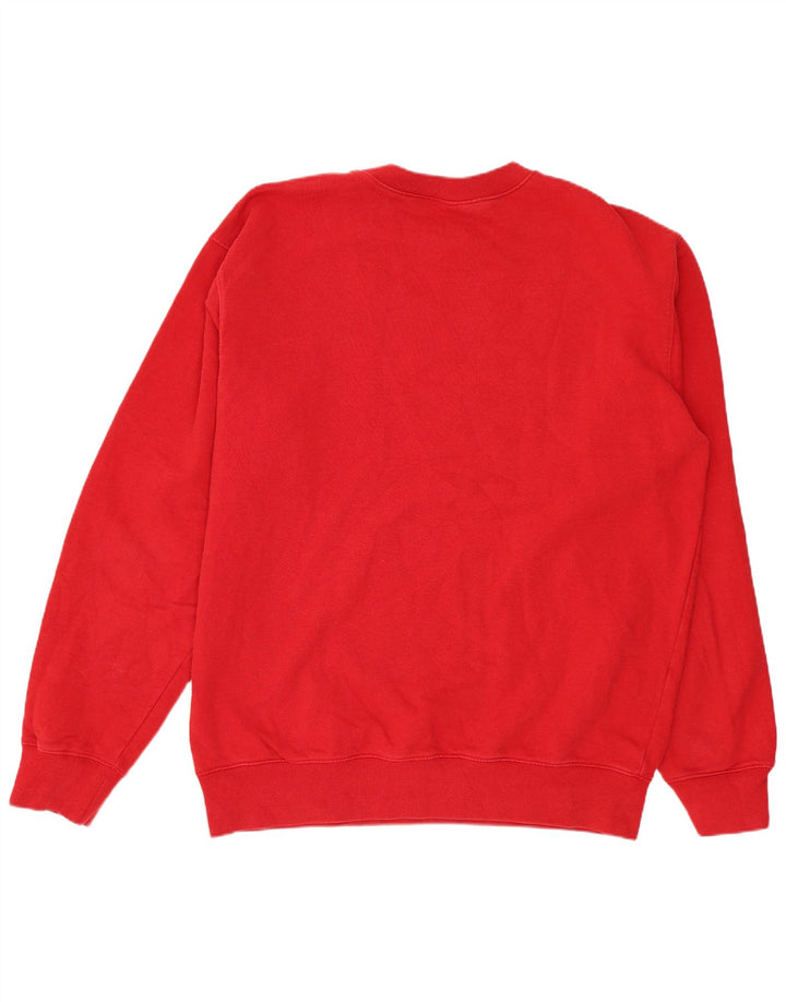 CARHARTT Felpa grafica da uomo Maglione grande cotone rosso